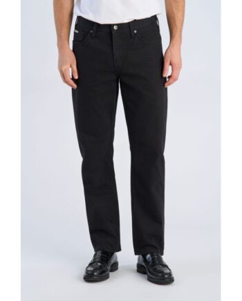 Sort Lindbergh Loose Fit Jeans Black Til Herre - Lindbergh Jeans  - 5715651849513