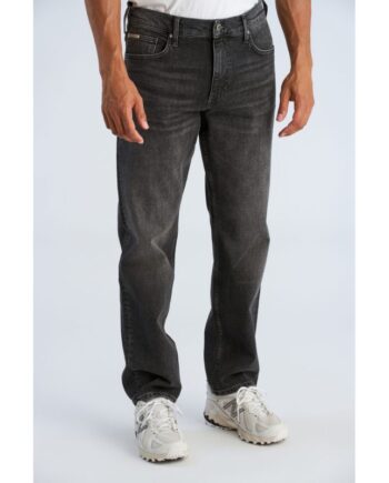 Sort Lindbergh Loose Fit Jeans Black Used Til Herre - Lindbergh Jeans  - 5715891385260