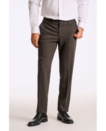 Brun Lindbergh Modern Fit Superflex Pæne Bukser Meleret Til Herre - Lindbergh Jeans  - 5714399190406