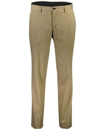 Beige Lindbergh Modern Fit Superflex Pæne Bukser Lys Sand Meleret Til Herre - Lindbergh Jeans  - 5714398734007
