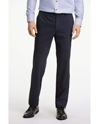 Navy Lindbergh Modern Fit Superflex Pæne Bukser Til Herre - Lindbergh Jeans  - 5714398352614
