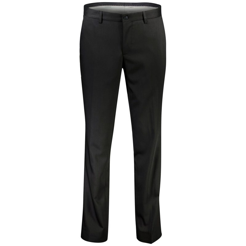Sort Lindbergh Modern Fit Superflex Pæne Bukser Til Herre - Lindbergh Jeans - 5714398712852