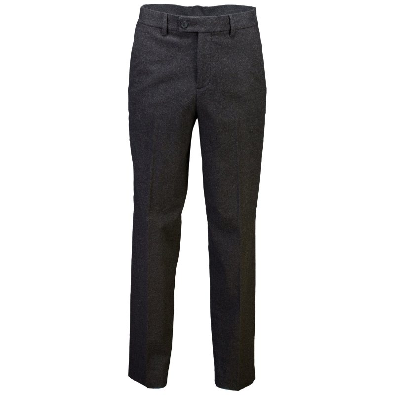 Sort Lindbergh Relaxed Fit Pæne Bukser Meleret Til Herre - Lindbergh Jeans - 5715778592620