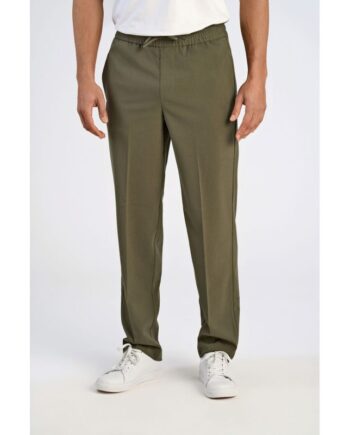 Grøn Lindbergh Relaxed Fit Superflex Bukser Army Til Herre - Lindbergh Jeans  - 5714399567918
