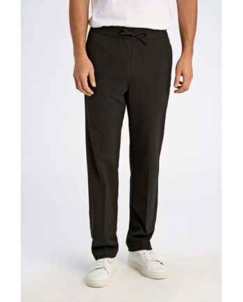 Sort Lindbergh Relaxed Fit Superflex Bukser Til Herre - Lindbergh Jeans  - 5714399567994