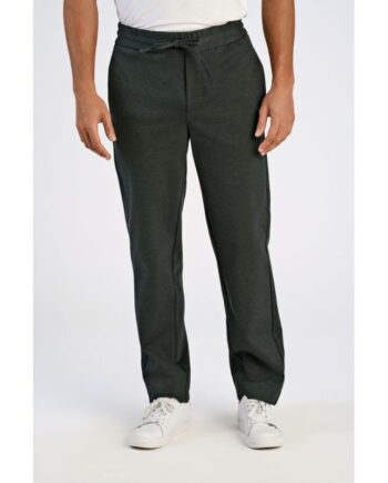 Grøn Lindbergh Relaxed Fit Superflex Performance Bukser Army Meleret Til Herre - Lindbergh Jeans  - 5715651070948