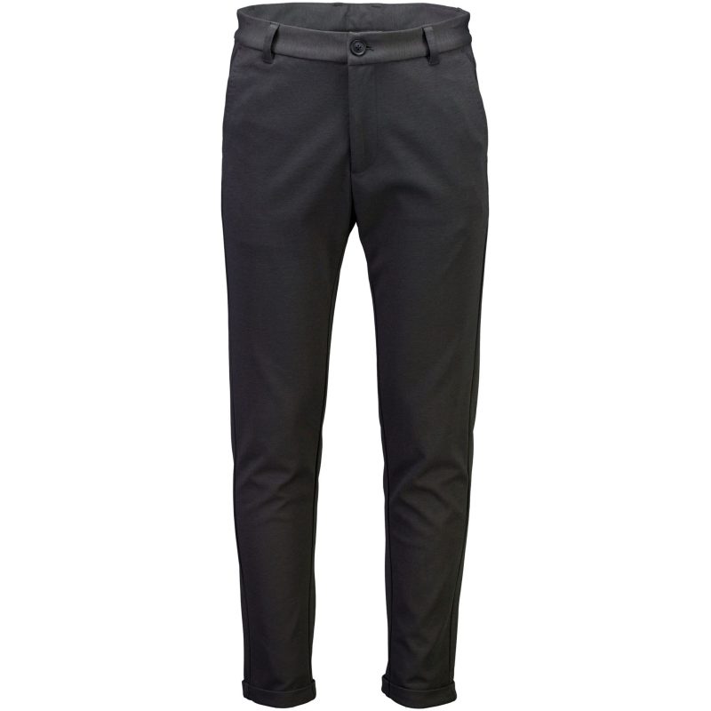 Blå Lindbergh Slim Fit Superflex Cropped Performance Bukser Blæk Til Herre - Lindbergh Jeans - 5715891090508