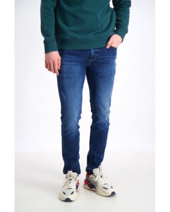 Blå Lindbergh Slim Fit Superflex Jeans Til Herre - Lindbergh Jeans  - 5714396560318
