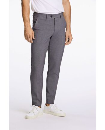 Grå Lindbergh Slim Fit Superflex Performance Bukser Meleret Til Herre - Lindbergh Jeans  - 5713640113645