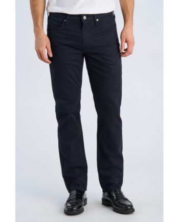 Navy Lindbergh Tapered Fit Lommebukser Mørk Til Herre - Lindbergh Jeans  - 5714398217234