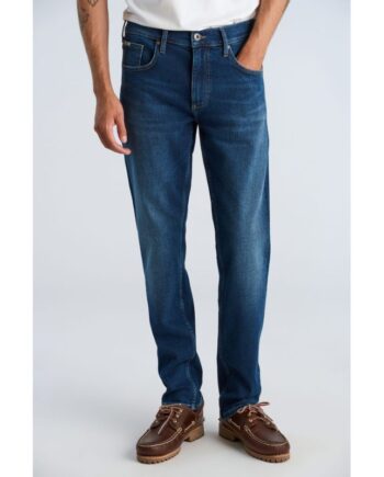 Blå Lindbergh Tapered Fit Jeans Til Herre - Lindbergh Jeans  - 5715891384850