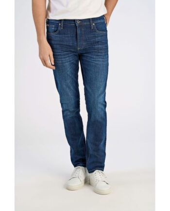 Blå Lindbergh Tapered Fit Jeans Mørke Til Herre - Lindbergh Jeans  - 5715651855958