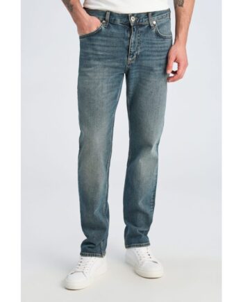 Blå Lindbergh Tapered Fit Kraftige Jeans Denim Til Herre - Lindbergh Jeans  - 5715891158062