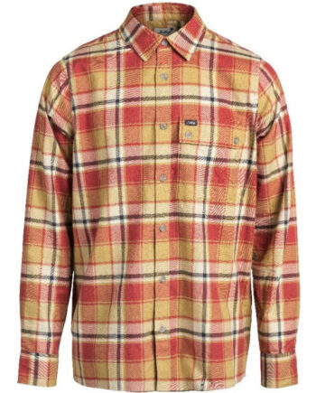 Rosewood Lundhags Plaid Jarpen Flannel Shirt Skjorte - Lundhags Shirt  - 7045953277225