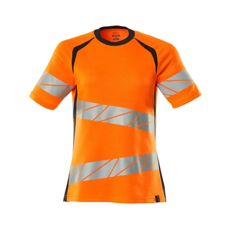 Mascot Accelerate Safe Shirt 19092 771 Dame Vis Orange Mørk Marine - Mascot Shirt  - 5711074802487
