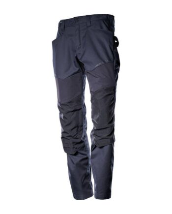 Mascot Customized Arbejdsbukser Med Knælommer 22479 230 010 Mørk Marine - Mascot Jeans  - 5715411037310