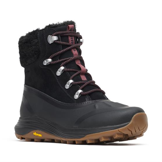 Sort Merrell Womens Siren Thermo Lace Black - Merrell SkoSneaksers
