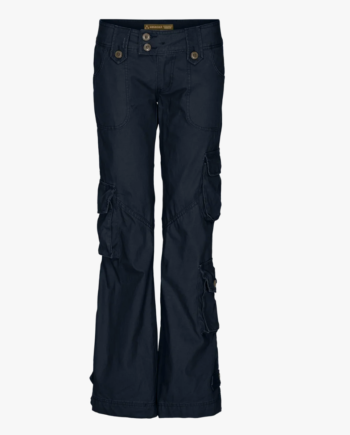 Navy Molecule Low Cut Combats Cargobukser Dame - Molecule Jeans  - 5740032902297