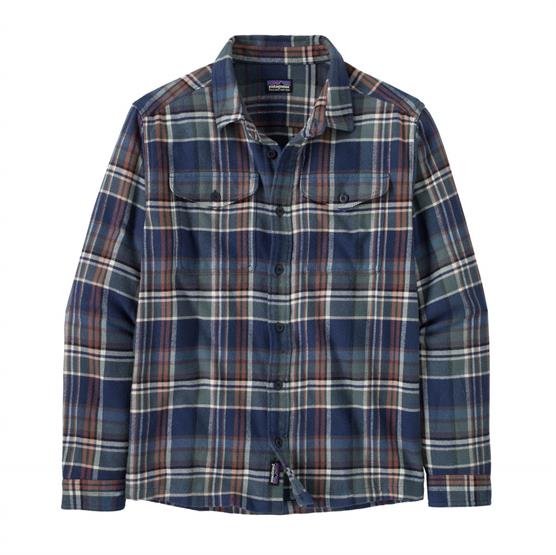 Patagonia Mens Fjord Flannel Shirt Adventurer New Navy - Patagonia Shirt  - 196924478923