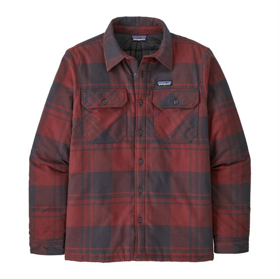 Patagonia Mens Ins Cotton Fjord Flannel Shirt Live Oak - Patagonia Shirt  - 195699300422