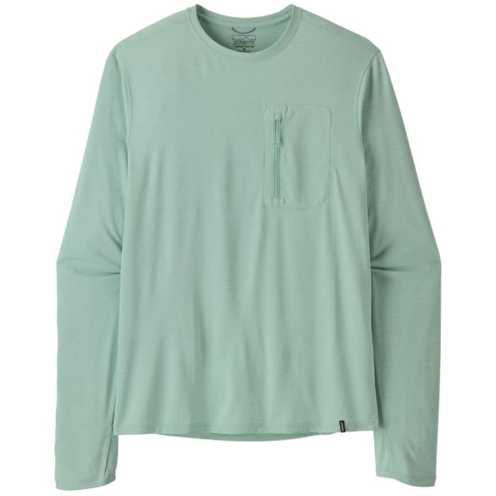 Patagonia Cap Cool Sun Shirt Thermal Blue Thin Ice Dye - Patagonia Shirt