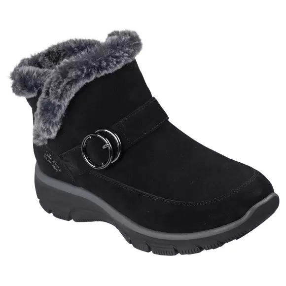 Sort Skechers Easy Going Gentle Winter 168185 Blk - Skechers SkoSneaksers - 199703185531