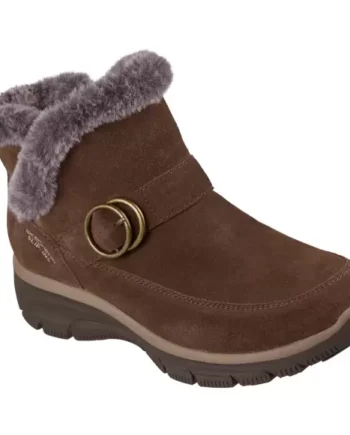 BROWN Skechers Easy Going Gentle Winter 168185 Choc - Skechers SkoSneaksers  - 199703185678