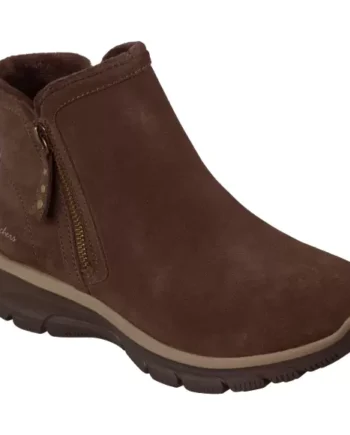 BROWN Skechers Easy Going Urban Zip 168188 Choc - Skechers SkoSneaksers  - 199703681934