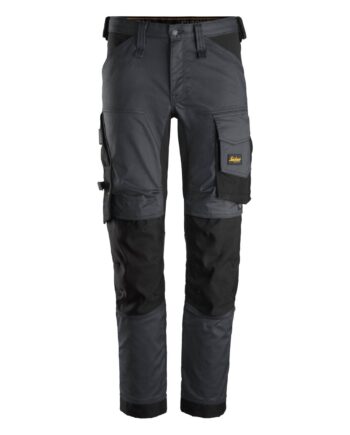 Sort Snickers Allroundwork Stretch Bukser Koksgrå 6341 - Snickers Jeans  - 7332515287144