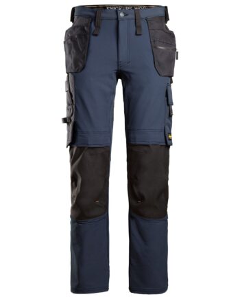 Sort Snickers Buks Stretch Med Hylsterlommer Navy 6271 - Snickers Jeans  - 7332515357236
