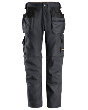 Snickers Bukser Canvas Med Hylsterlommer Koksgrå 6224 - Snickers Jeans  - 7332515387424