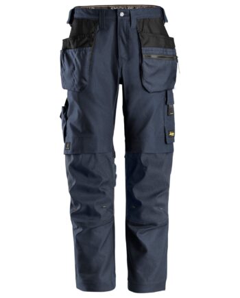 Snickers Bukser Canvas Med Hylsterlommer Navy 6224 - Snickers Jeans  - 7332515388186