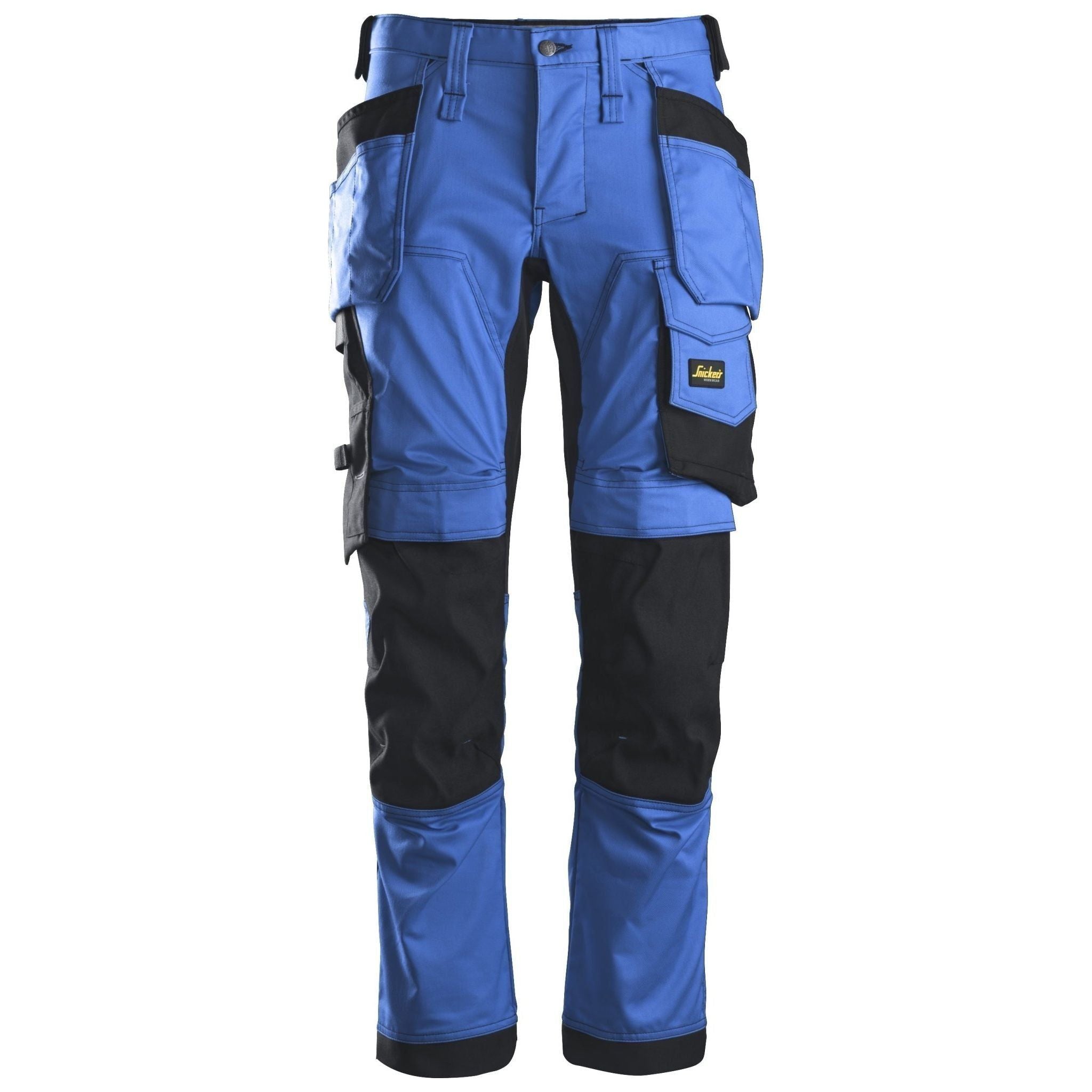 Sort Snickers Bukser Stretch Med Hylsterlommer Blå 6241 - Snickers Jeans - 7332515268495