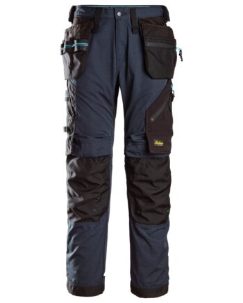 Sort Snickers Litework Buks Med Hylsterlommer Navy 6210 - Snickers Jeans  - 7332515416582