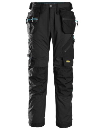 Sort Snickers Litework Buks Med Hylsterlommer 6210 - Snickers Jeans  - 7332515415066