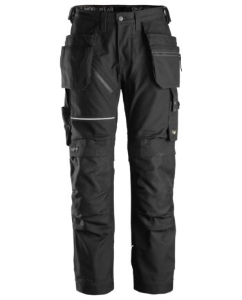 Sort Snickers Ruffwork Bukser Canvas Hylsterlomme 6214 Outlet - Snickers Jeans  - 7332515301345