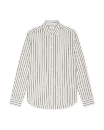 S Tripe Poplin Hirt - Les Deux Shirt  - 5715747199201