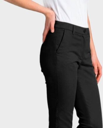 Sort What Bunkers Mila Dame Bukser Black Str - What Bunkers Jeans  - 5740005917525