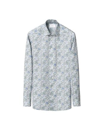 40 Floral Signature Twill Shirt - Eton Shirt  - 7313584569171